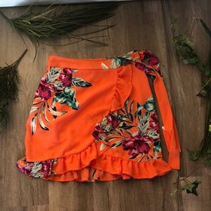 Super cute wrap skirt!